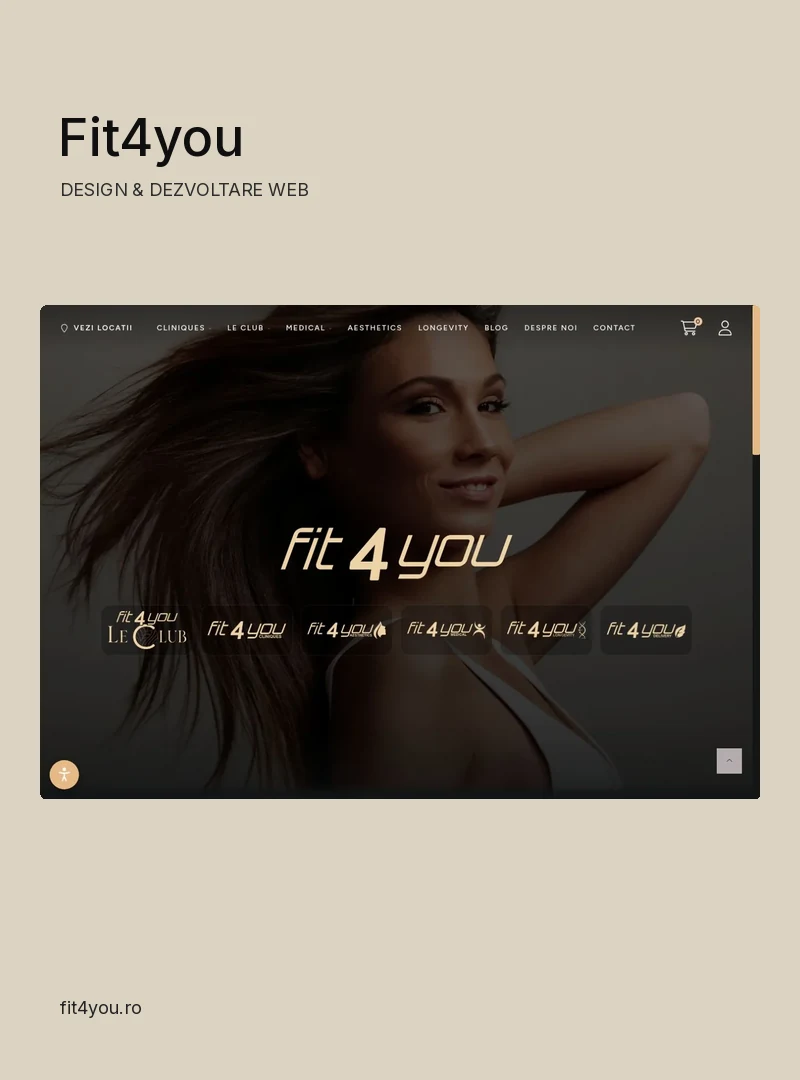 Captură a website-ului Fit4you