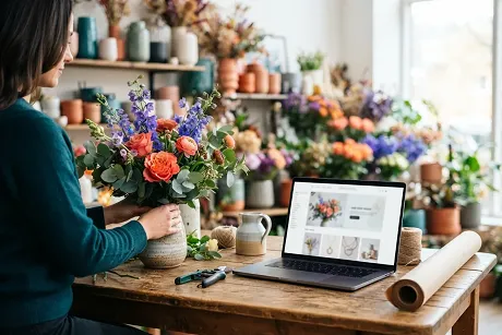 Flower shop online store